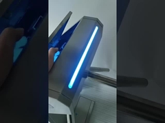 Marqueen dynamiczne światło LED Półautomatyczny elektromagnetyczny czytnik RFID Statyw z opuszczanym ramieniem Kołowrót