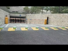 SUS304 hydrauliczny, automatycznie podnoszący się słupek ze stali nierdzewnej z LED