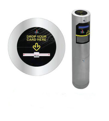 System wielokrotnego użycia Dropbox Card Collector z 100% dokładnością i pojemnością 280 kart do zarządzania odwiedzającymi