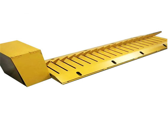 Zdalnie sterowany niszczarka opon IP67, dwukierunkowy, z ostrzem o grubości 10 mm i paskiem odblaskowym