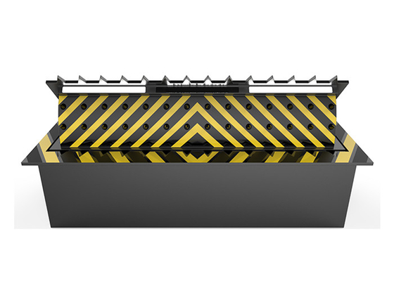 Hydrauliczny road blocker przeciwpowodziowy z kolcami, 6-metrowy punkt wejścia