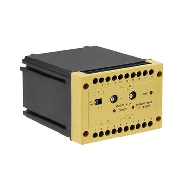 Żółty kolor Boom Barrier Gate Vehicle Loop Detector Single Channel Industrial Grade