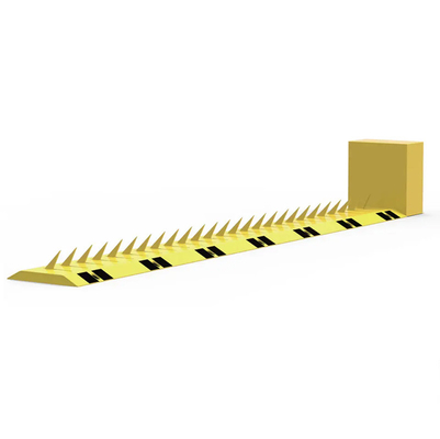 1-6 Meter Speed Hump Road Blocker Zabójca opon z metalowym kolcem i sprzętem ostrzegawczym