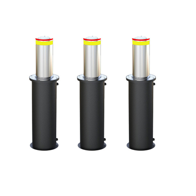 PLC Controller Driveway Bollard Powder powlekany ze stali nierdzewnej Galwanizowany czujnik podczerwieni