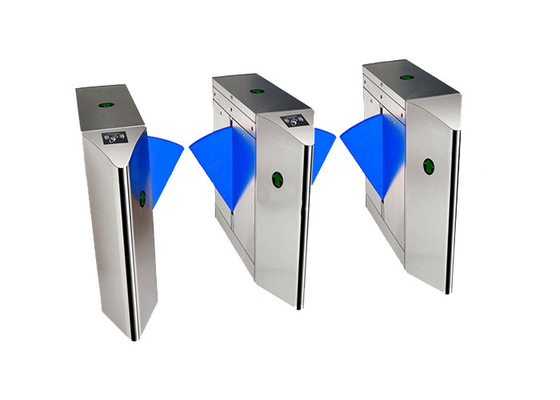 Kolor srebrny Brama Barrier Gate 304 Inox Rozpoznawanie twarzy Typ mostu w podczerwieni