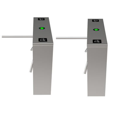 AC 220V 110V Hydraulic Buffer Waist Height Stypoda Turnstile Mechaniczny napęd 550mm Szerokość