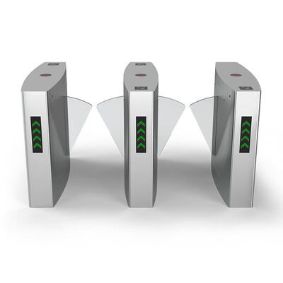 Elektryczna, chowana barierka obrotowa z klapą, z silnikiem DC 24V i przezroczystą klapą akrylową, kołowrót z certyfikatem CE