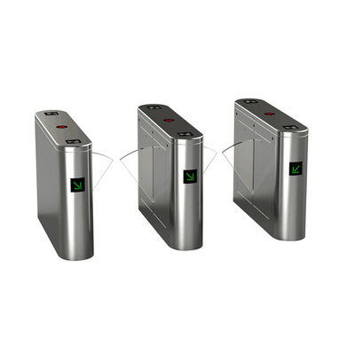 Brama barierowa z płaszcza ze stali nierdzewnej z skanerem odcisków palców i fotocellą alarmową do kontroli dostępu do metra i stadionu