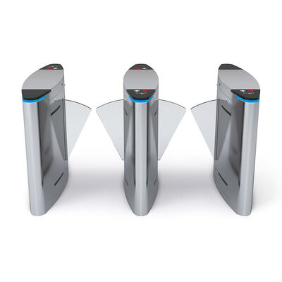 Wrota barierowe ze szkieletu ze stali nierdzewnej 304 z silnikiem BLDC i mocą 40W dla skrzyni sterowania dostępem