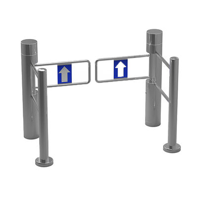 Automatyczny silnik BLDC SUS304 Swing Barrier Gate z ramieniem akrylowym do sterowania dostępem do supermarketów
