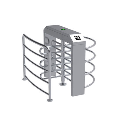 Kołowrót o połowie wysokości ze stali nierdzewnej 316 z amortyzatorem hydraulicznym i przepustowością od 25 do 30 osób na minutę