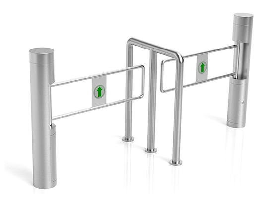 SS304 Arm Pedestrian Swing Gate Szerokość 1500 mm Anti Tailgating na wózek inwalidzki