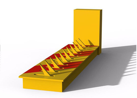 Elektryczny zabójca opon z ochroną IP68 Wysokość szczytu 15 cm i zasilanie 220V dla bezpieczeństwa drogowego