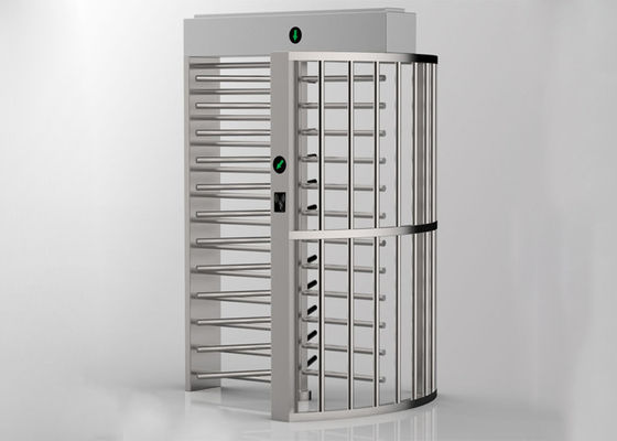 Kołowrót pełnej wysokości SS304 z czasem reakcji 0,2 sekundy i ramieniem 600 mm do kontroli dostępu o wysokim poziomie bezpieczeństwa