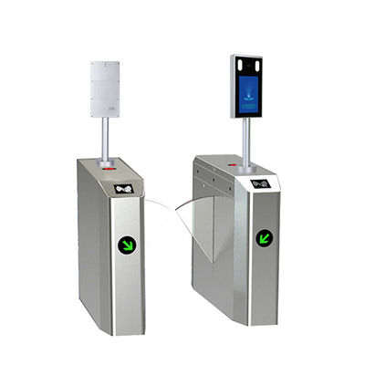 Bariera obrotowa z chowanym skrzydłem, z silnikiem 24V DC, stal nierdzewna SS304 i 1s czas otwarcia skrzydła