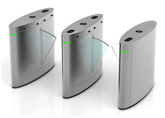 DC 24V 10mA Kontrola dostępu Przejrzystość akrylowa Flap Barrier Gate Turnstile