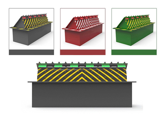 Wyświetlacz LED RS485 IP68 2S 3,7KW Hydrauliczna blokada drogi