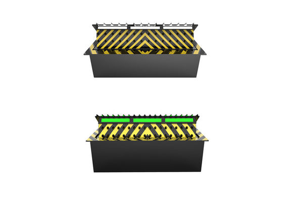 Blokada drogowa hydrauliczna o mocy 3,75 kW i udźwigu 120 ton z regulowanym czasem podnoszenia i zdalnym sterowaniem