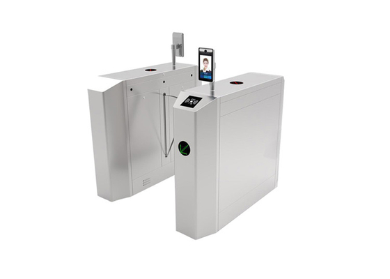 Akrylowy czytnik linii papilarnych Flap Turnstile Gate SS304