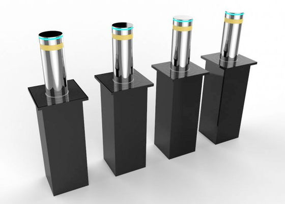 Słup antytaranowy hydrauliczny zabezpieczający SS304 o średnicy 219 mm z funkcją automatycznego podnoszenia