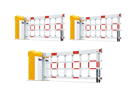 6m Arm ss316 9s Airborne Boom Barrier Gate 250W