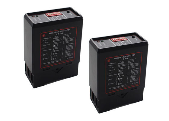 Detektor pętli pojazdu z czasem reakcji 100 ms, przekaźnikami wyjściowymi 240V/5A i regulowaną czułością dla bezpiecznych dróg dostępu