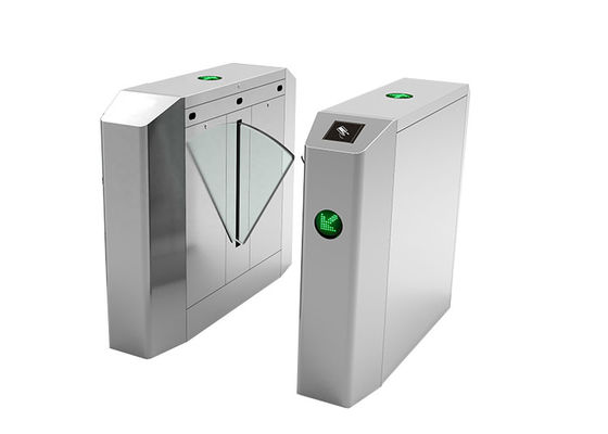 Bariera obrotowa ze stali nierdzewnej SS304, dwukierunkowa, z klasą szczelności IP44, do kontroli dostępu