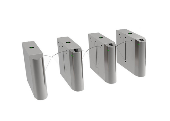 100W Dwukierunkowa bariera z barierą obrotową Kołowrót 260mm Skrzydło na lotnisko metra