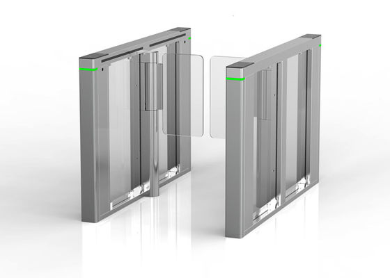 40W DC BLDC Motor Wysokiej Bezpieczeństwa Wysokość talii SS304 Akrylowe szybkie bramy