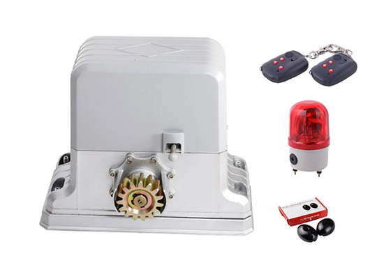 Srebrny kolor Aluminiowy automatyczny otwieracz bramy przesuwnej Heavy Duty z pilotem